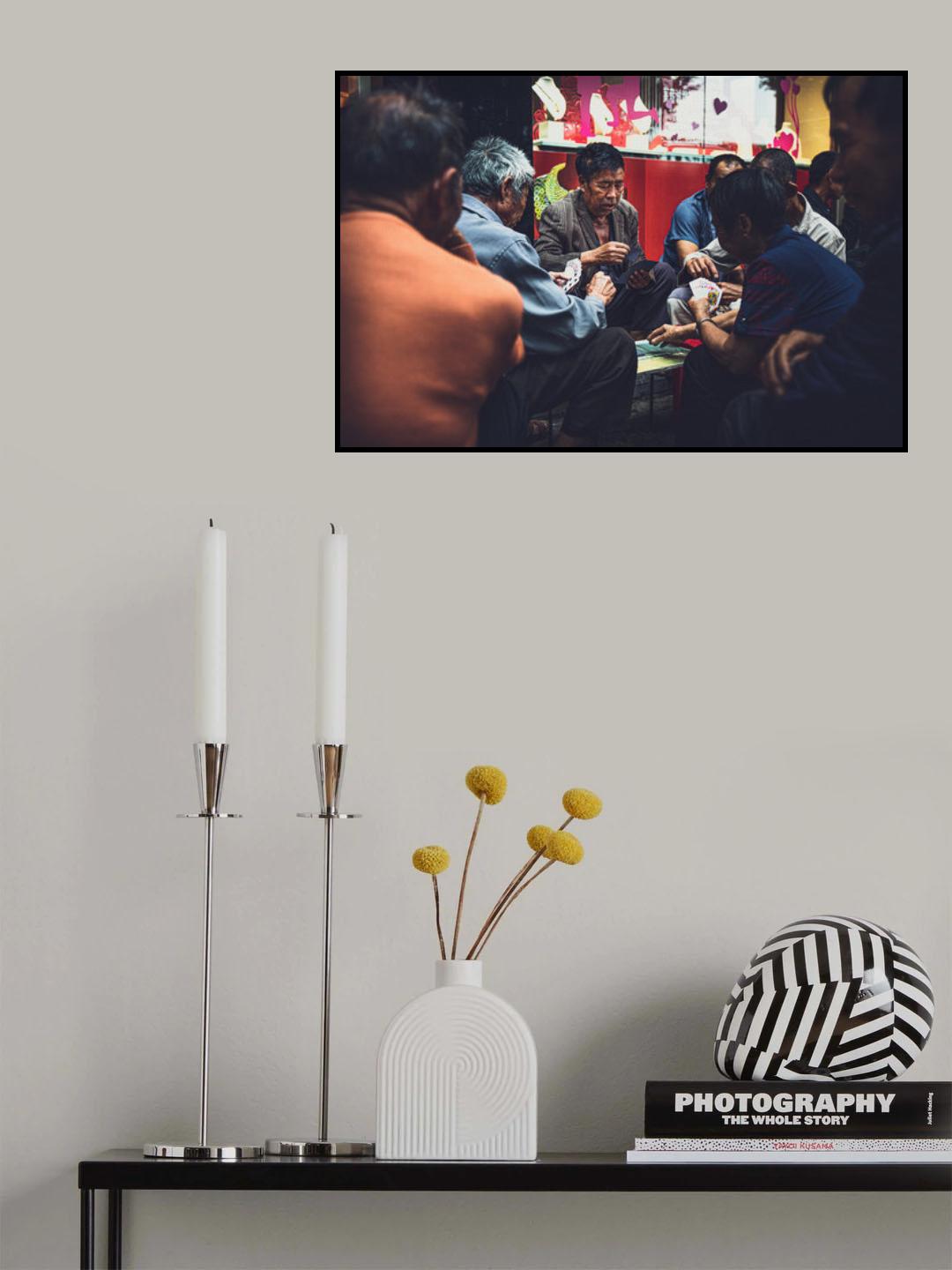 When the street was aggregation Poster och Canvastavla