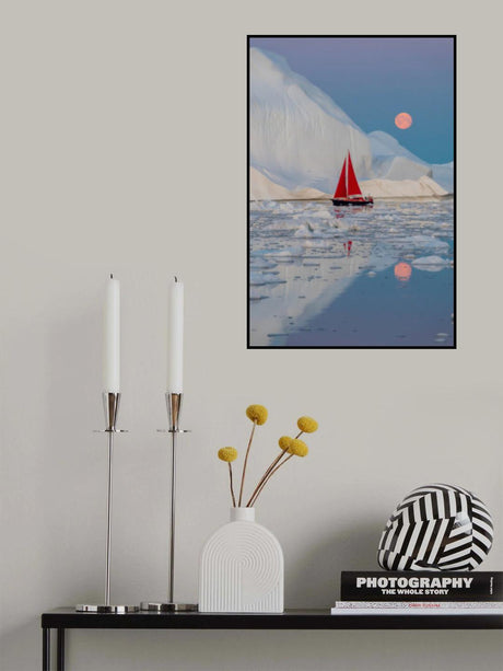 Greenland night Poster och Canvastavla