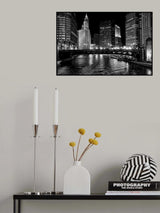 Chicago River Poster och Canvastavla