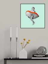 Happy Dress Poster och Canvastavla