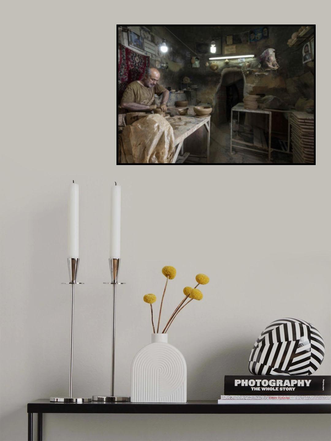 Pottery workshop Poster och Canvastavla