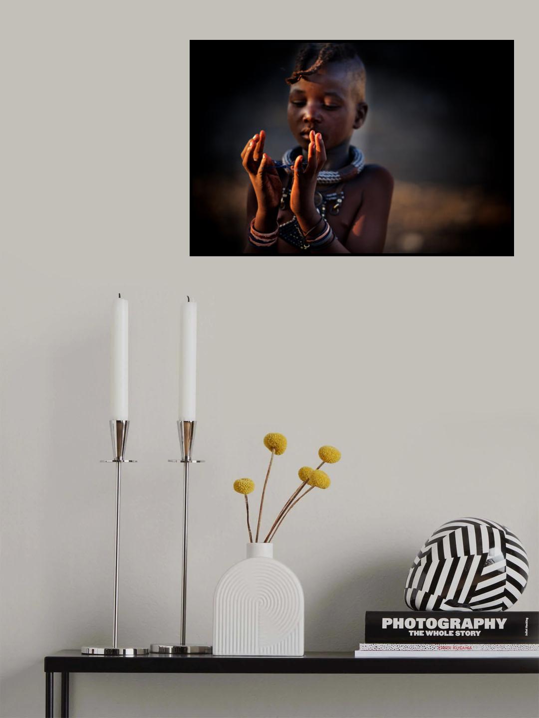 The World in my hands Poster och Canvastavla