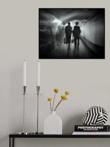 Moscow metro - light Poster och Canvastavla