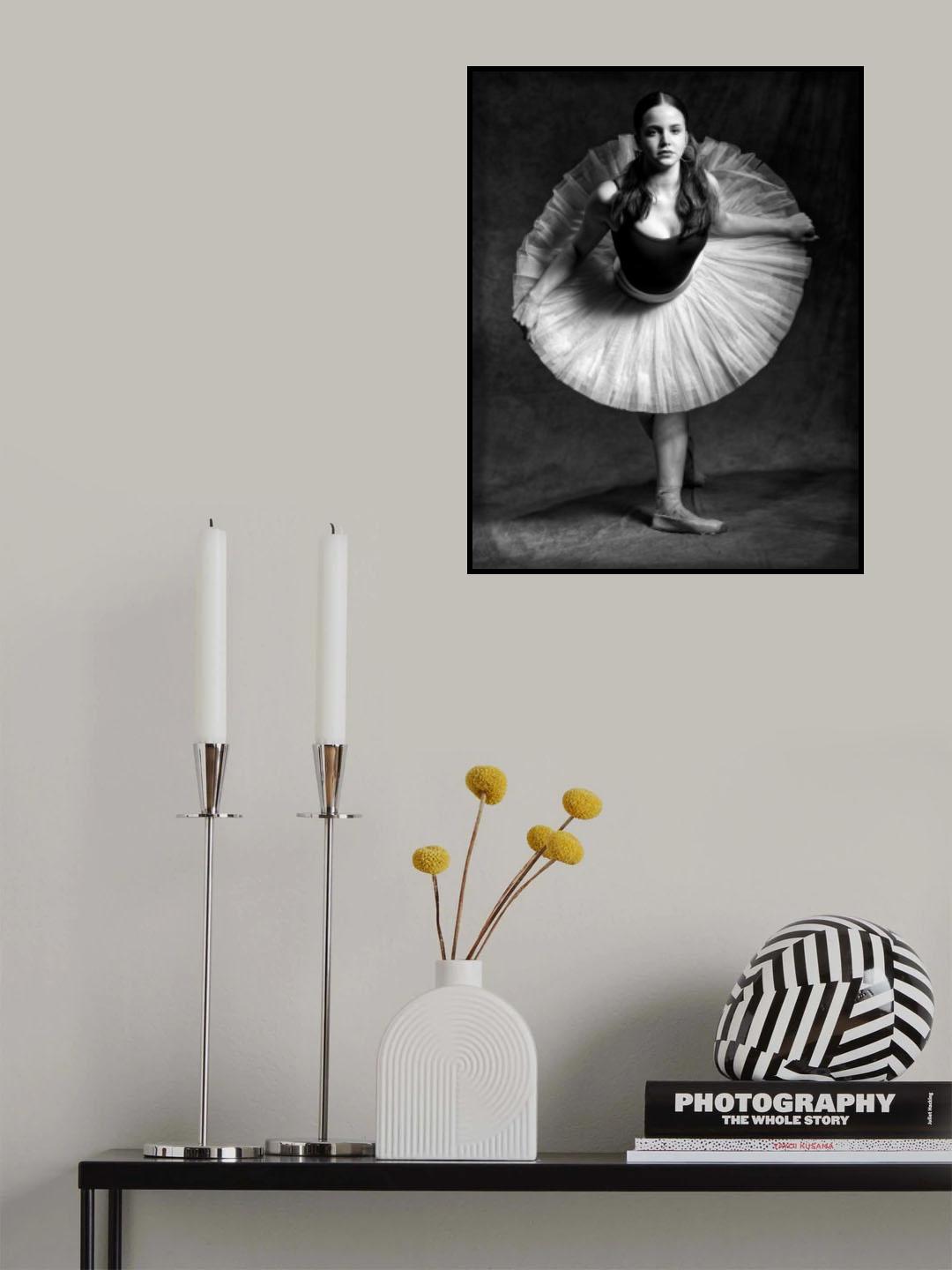 The ballet dancer. Poster och Canvastavla