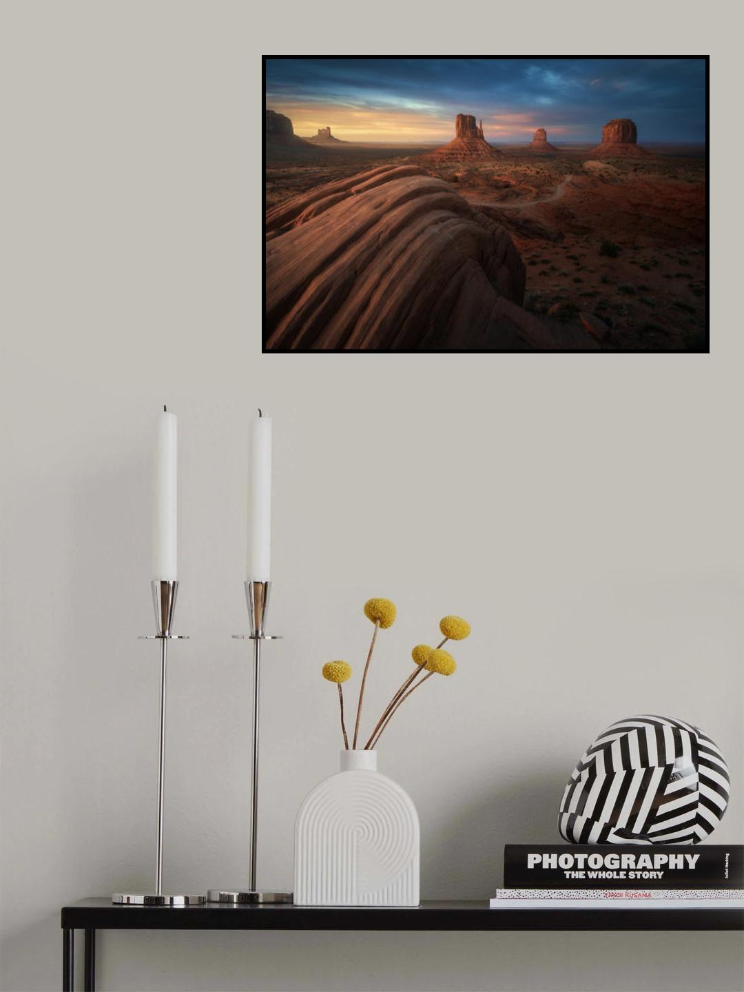 Monument Poster och Canvastavla