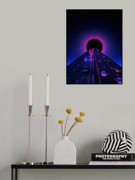 Space Highway Poster och Canvastavla