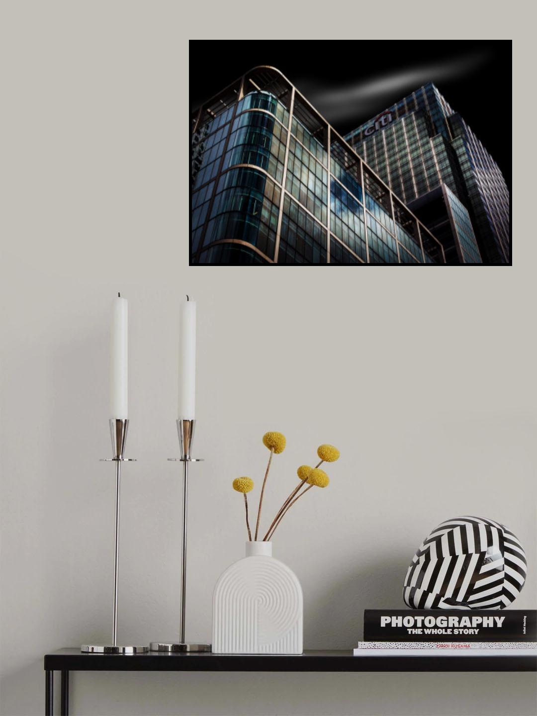 Modern buiding 3 Poster och Canvastavla