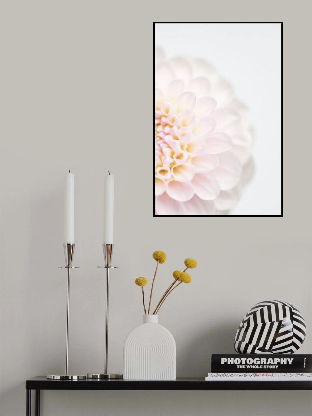 Pink Flower No2 Poster och Canvastavla