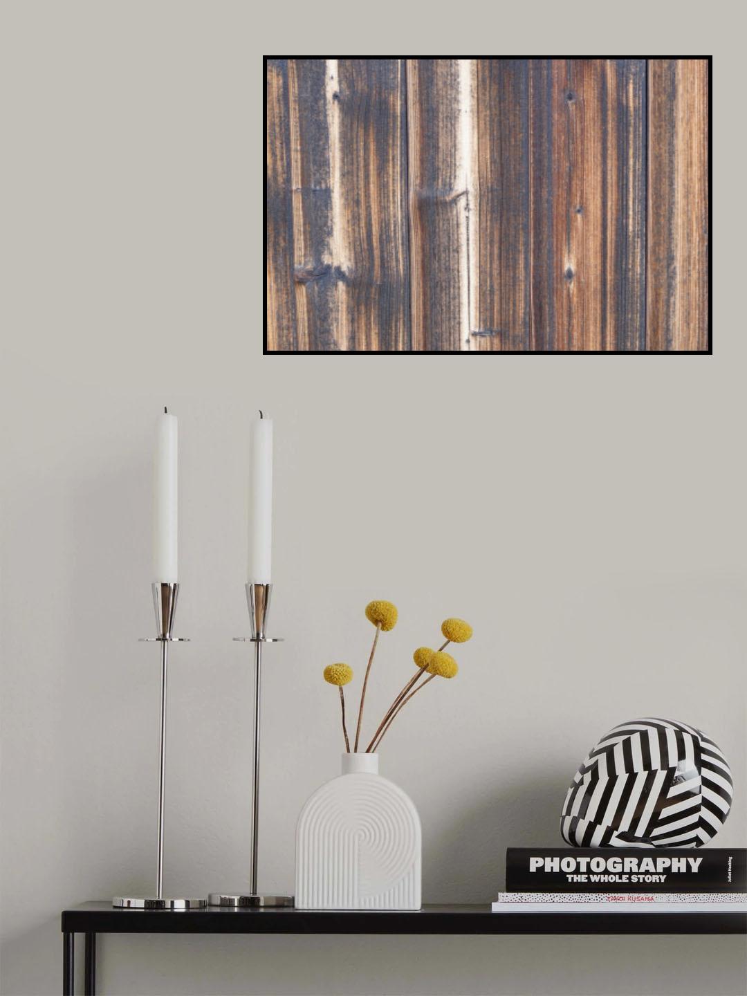 Tex Surface Wood 2 Poster och Canvastavla