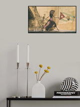 Walking in Havana Poster och Canvastavla