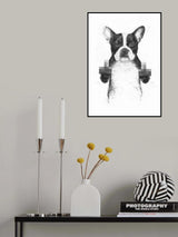 Censored dog Poster och Canvastavla