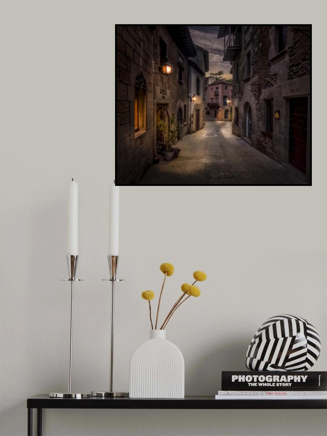 Poble Espanyol Poster och Canvastavla