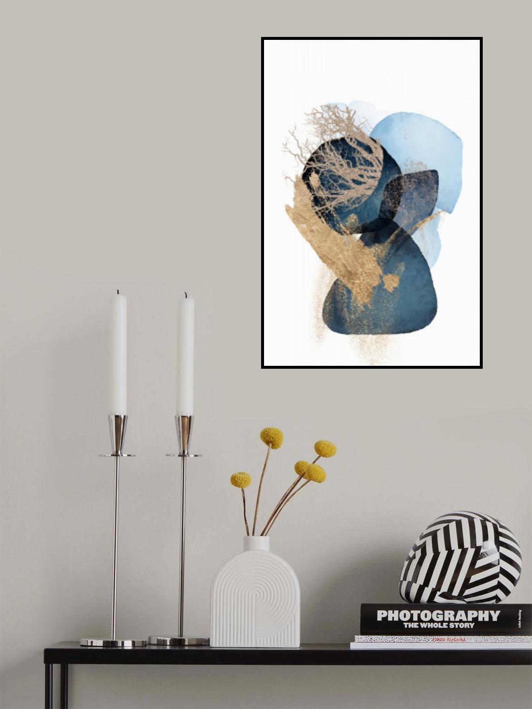 Cool Blue-3 Poster och Canvastavla