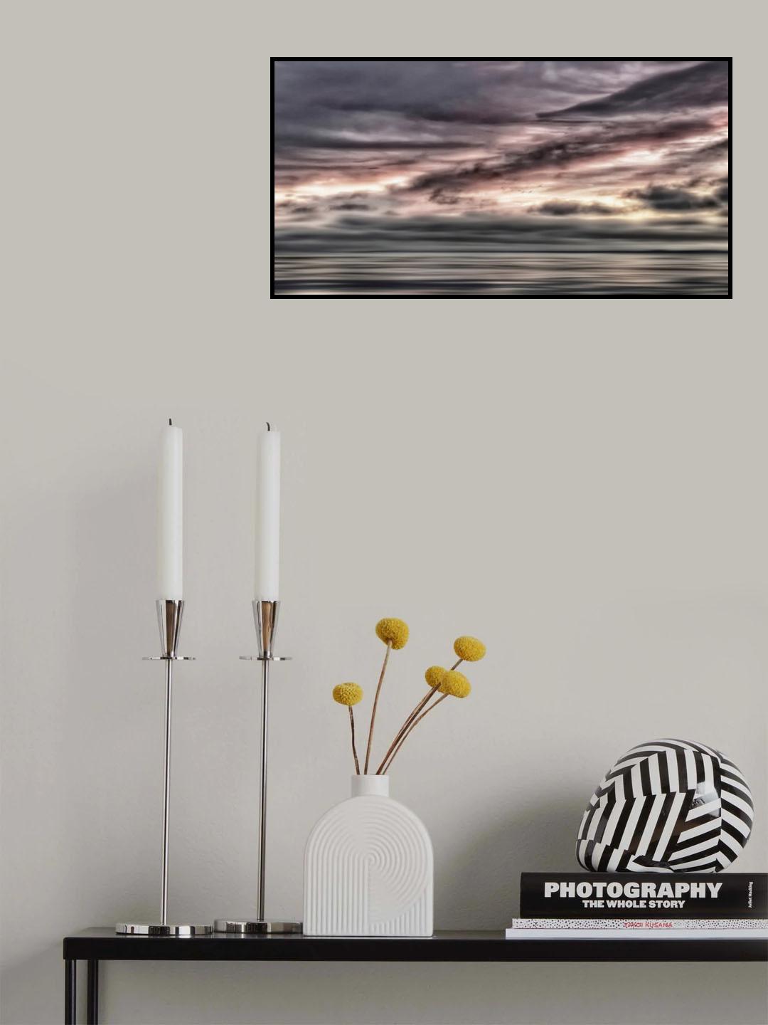 When de sun goes pink Poster och Canvastavla