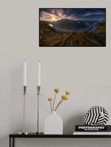 Gilkey Glacier Lookout Poster och Canvastavla