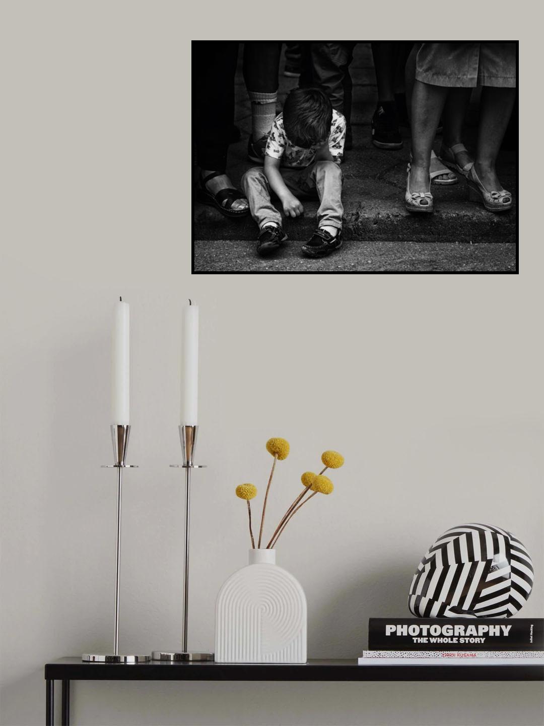 Alone Poster och Canvastavla