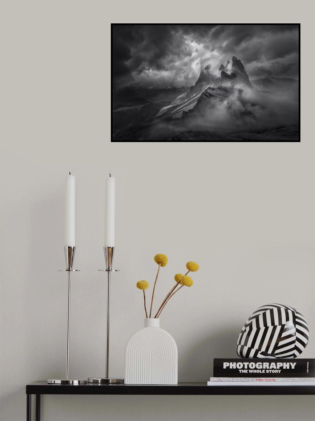 Parco Naturale Puez-Odle Poster och Canvastavla