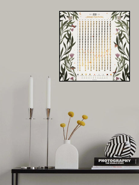 Moon Celestial Light Poster och Canvastavla