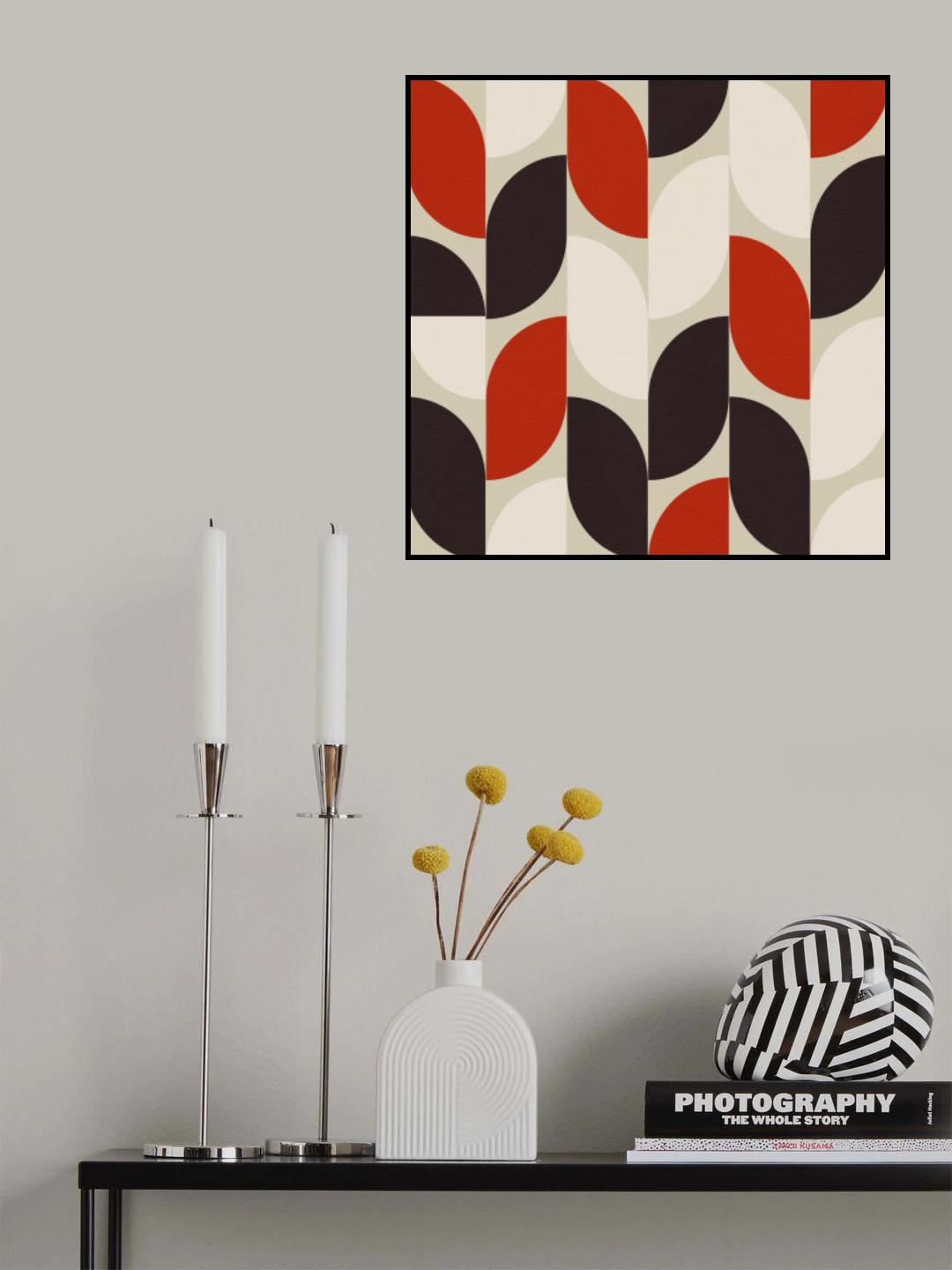 Bauhaus Modern 3 Poster och Canvastavla