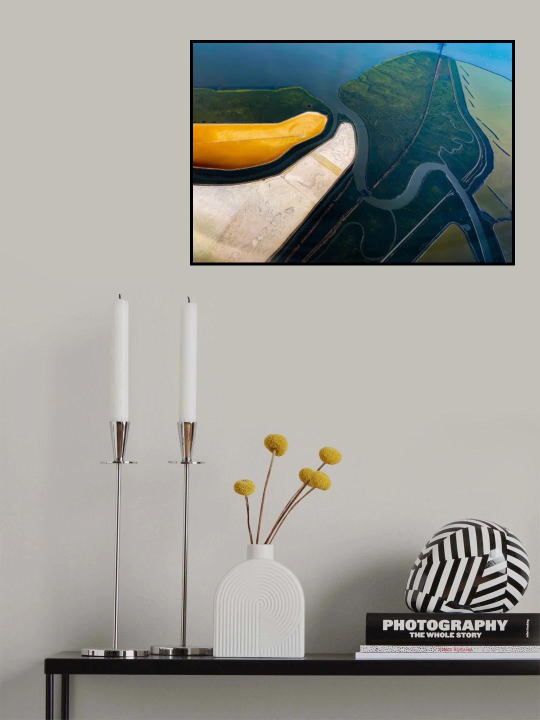 Bay Flat 002 Poster och Canvastavla