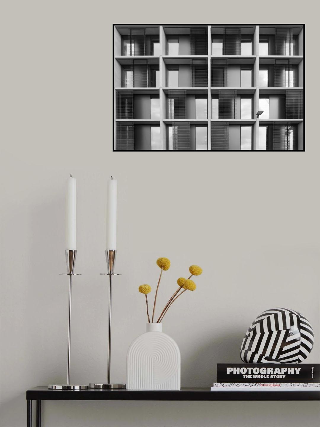 Living in the grid Poster och Canvastavla