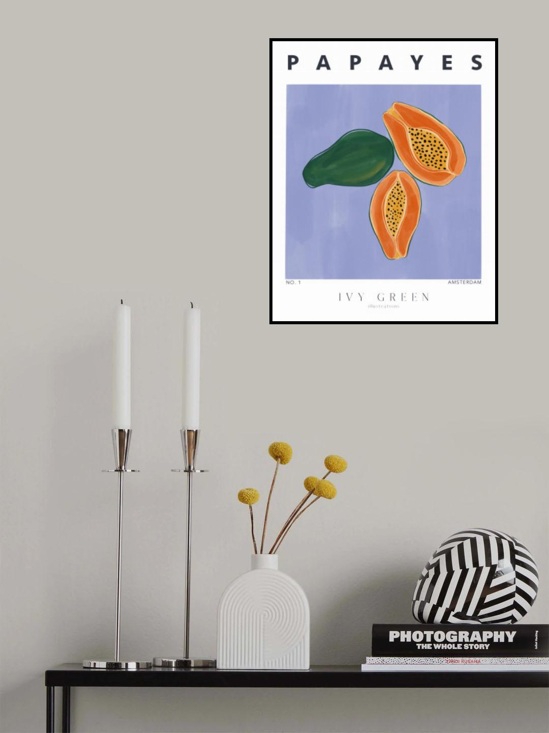 Papayes Poster och Canvastavla