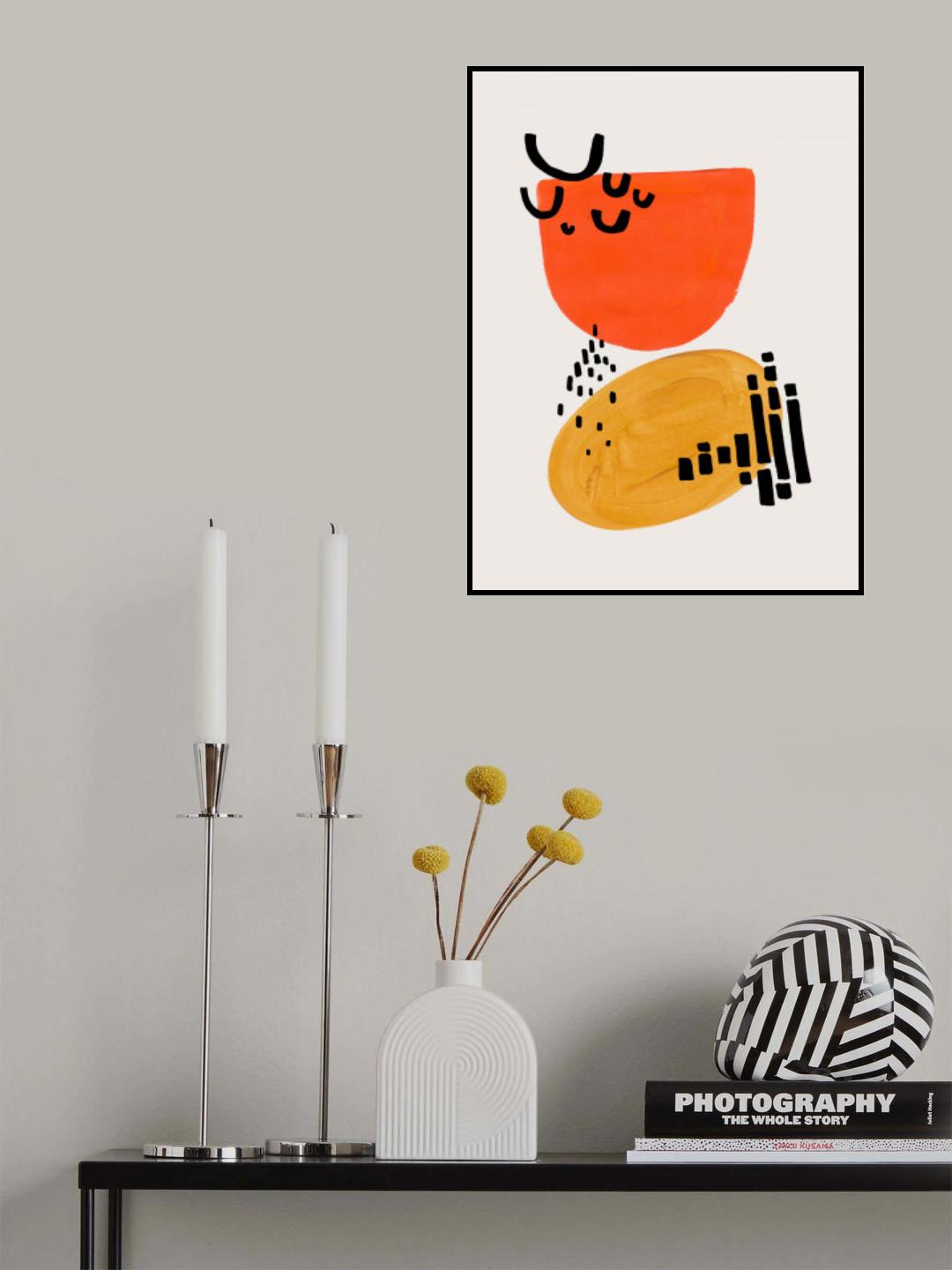 Sun Glow Poster och Canvastavla