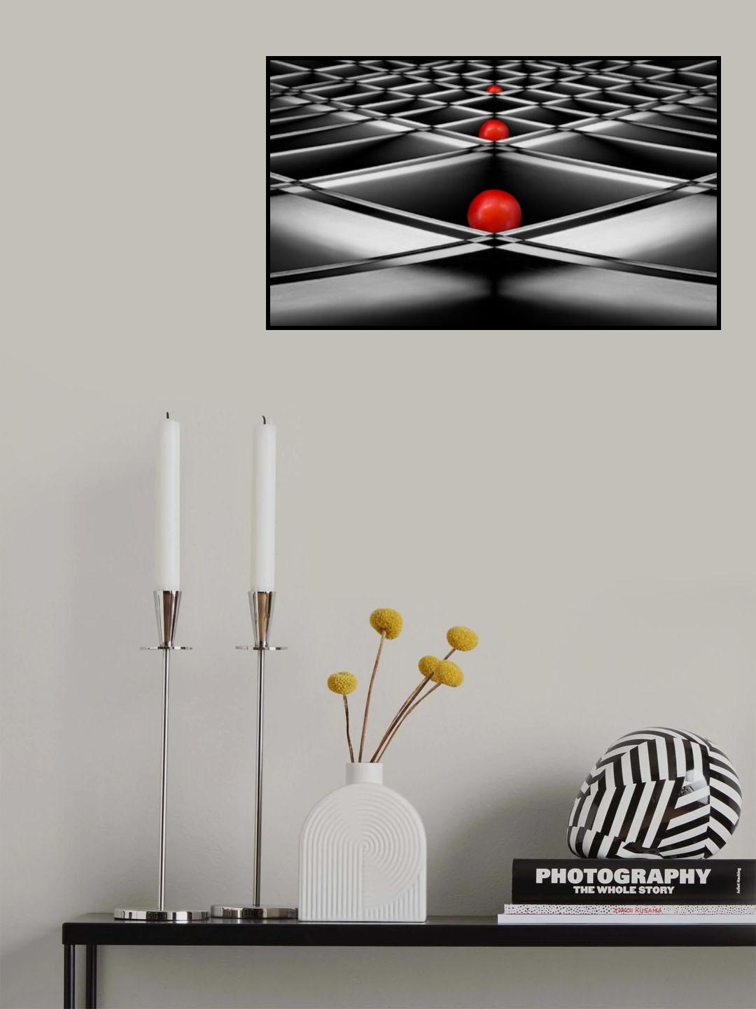 Lined Up Poster och Canvastavla