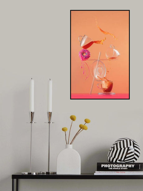 Pink Glazing Poster och Canvastavla