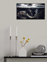 Dragons in the mountains Poster och Canvastavla