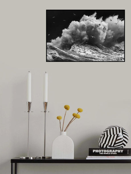 BIRDS IN THE STORM (Part 1) Poster och Canvastavla
