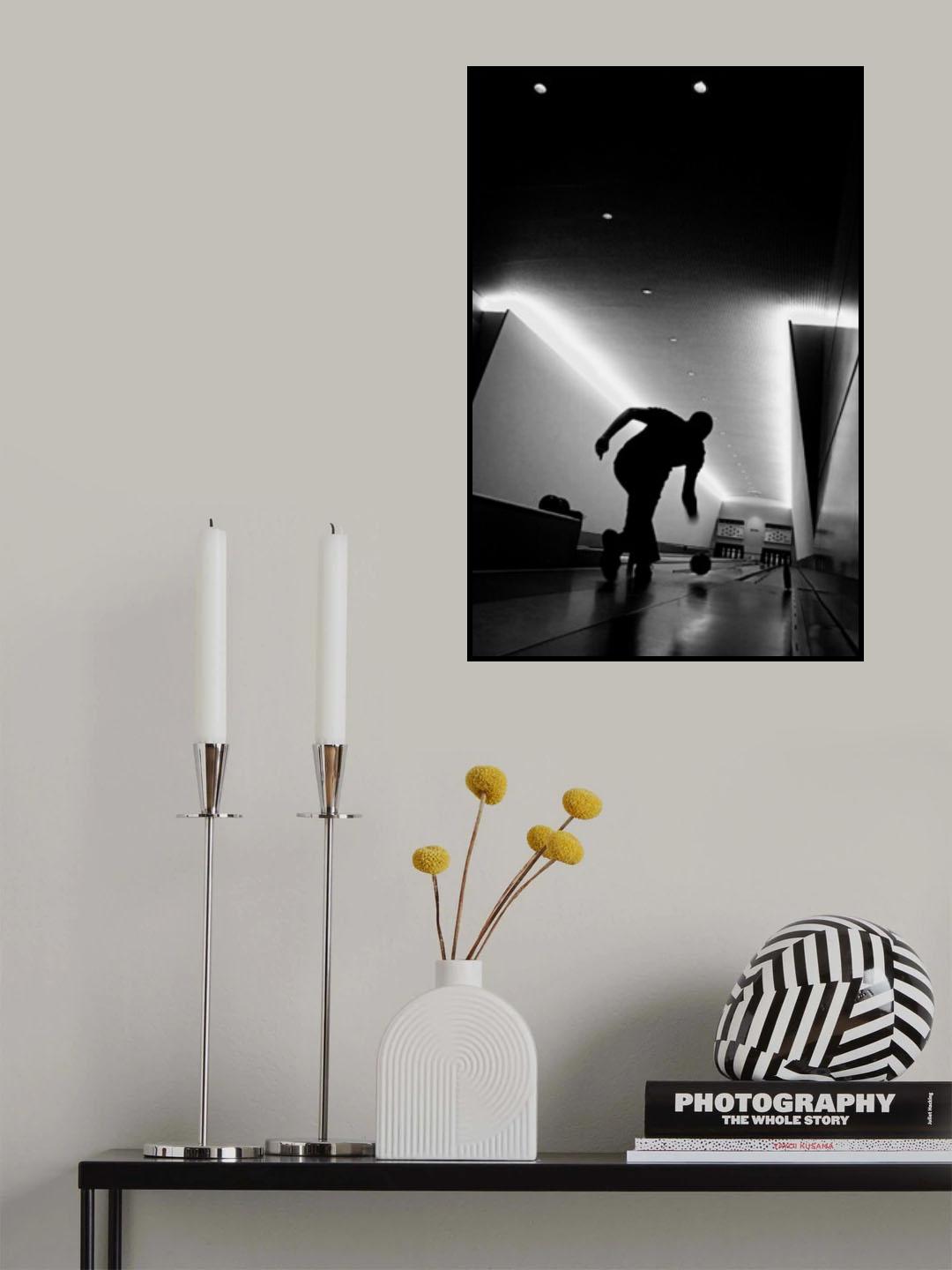 Playing at skittles Poster och Canvastavla