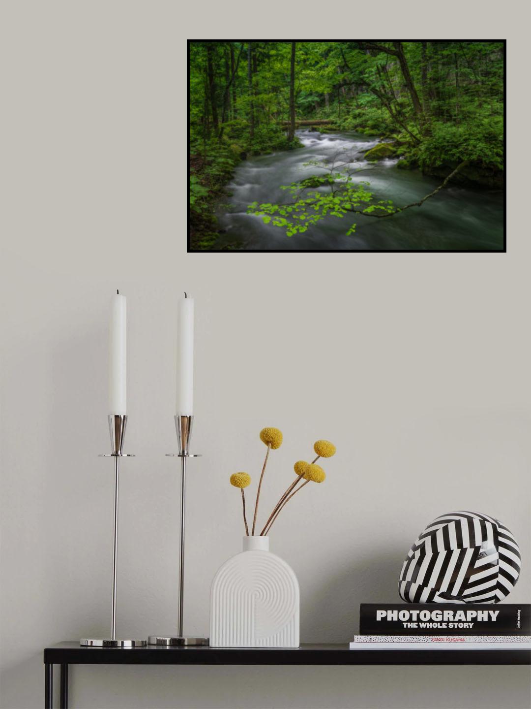 A Delicate Branch Poster och Canvastavla