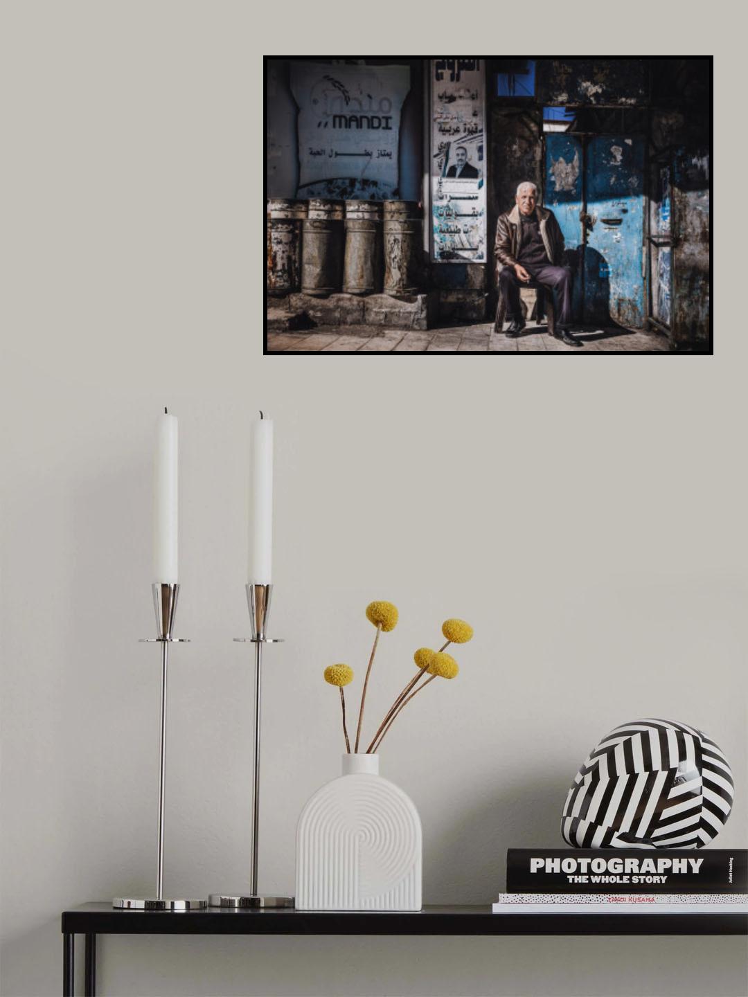 Al-Karak streets Poster och Canvastavla