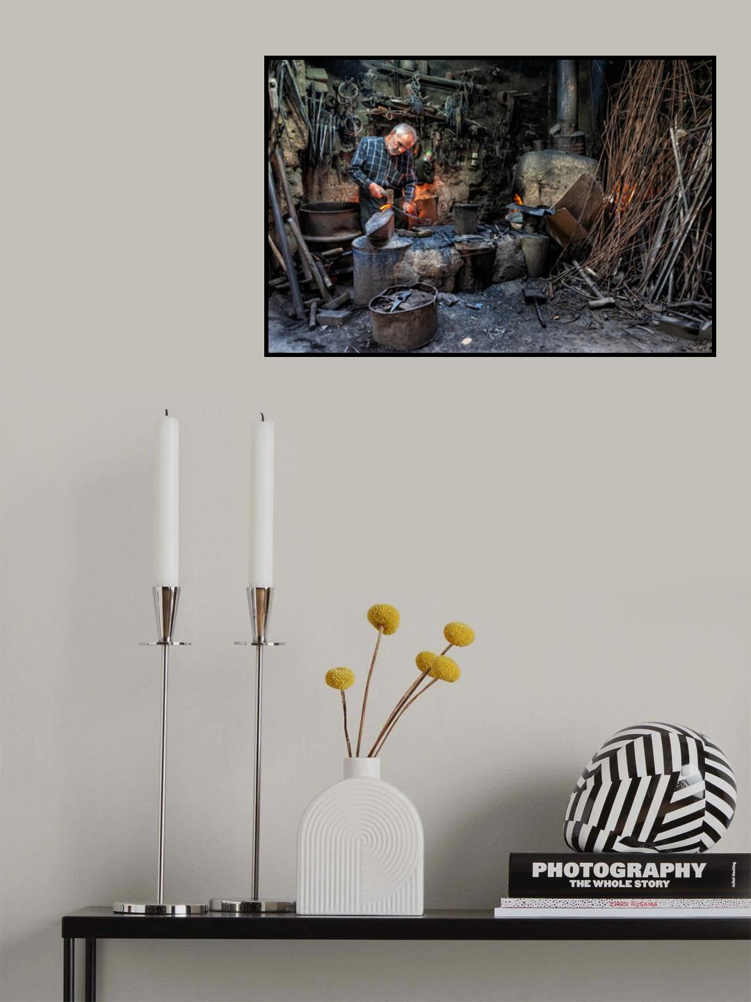 Iron Poster och Canvastavla
