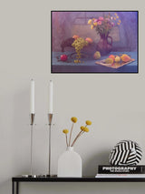 Still Life with Grapes Poster och Canvastavla