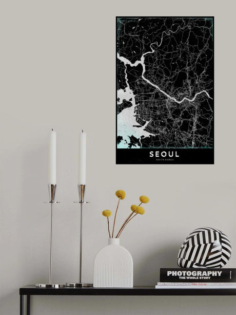 SEOUL Poster och Canvastavla