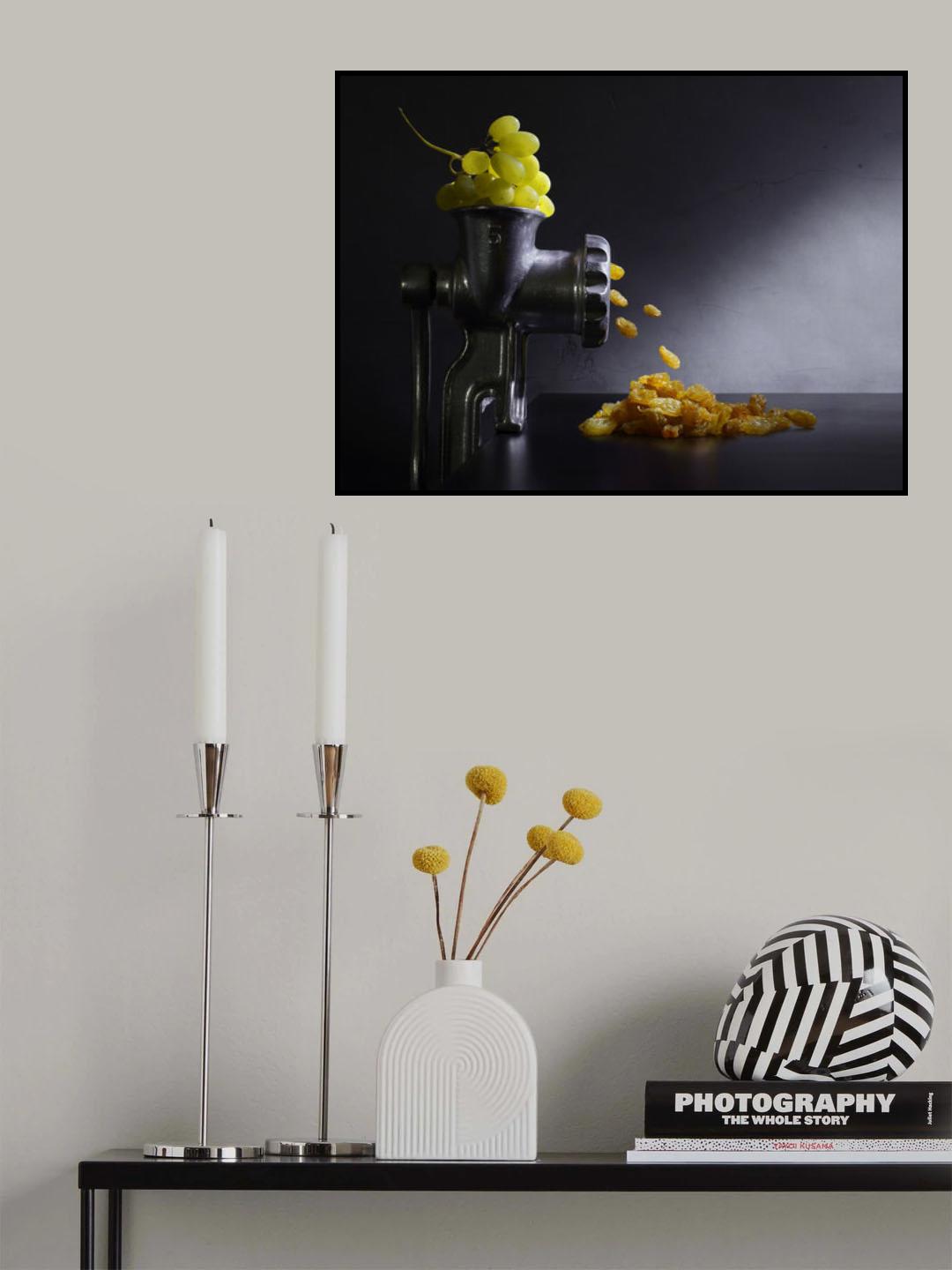 Grapes and raisins Poster och Canvastavla