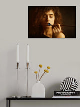 I paint myself... Poster och Canvastavla