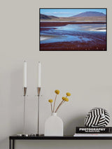 A splash of blue Poster och Canvastavla