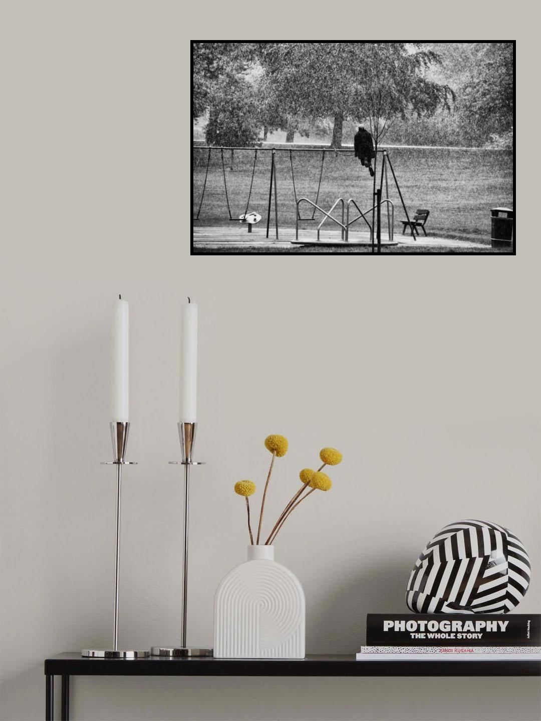 The Girl in the Rain 1 Poster och Canvastavla