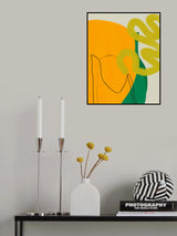Painted Lines10 Kopie Poster och Canvastavla