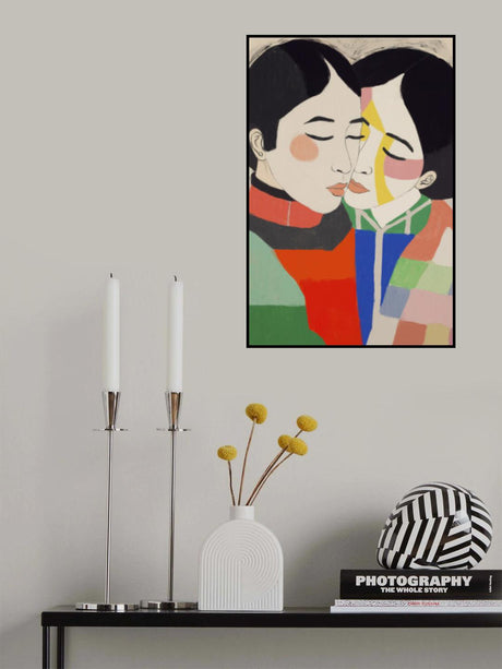 Loving Couple Poster och Canvastavla