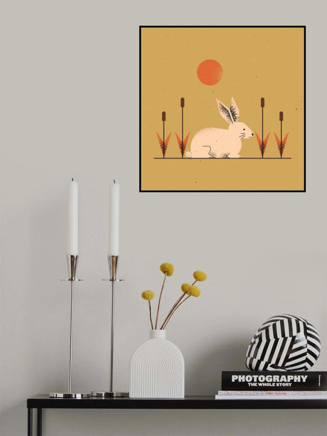 White Rabbit Poster och Canvastavla