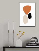 Abstract Shapes Poster och Canvastavla
