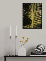 palm leaf Poster och Canvastavla