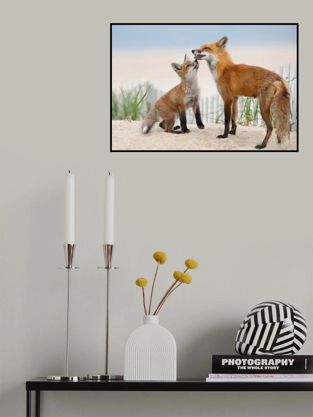 A Kiss Poster och Canvastavla