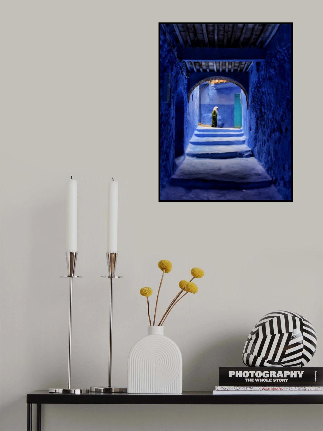 Chefchouen Poster och Canvastavla