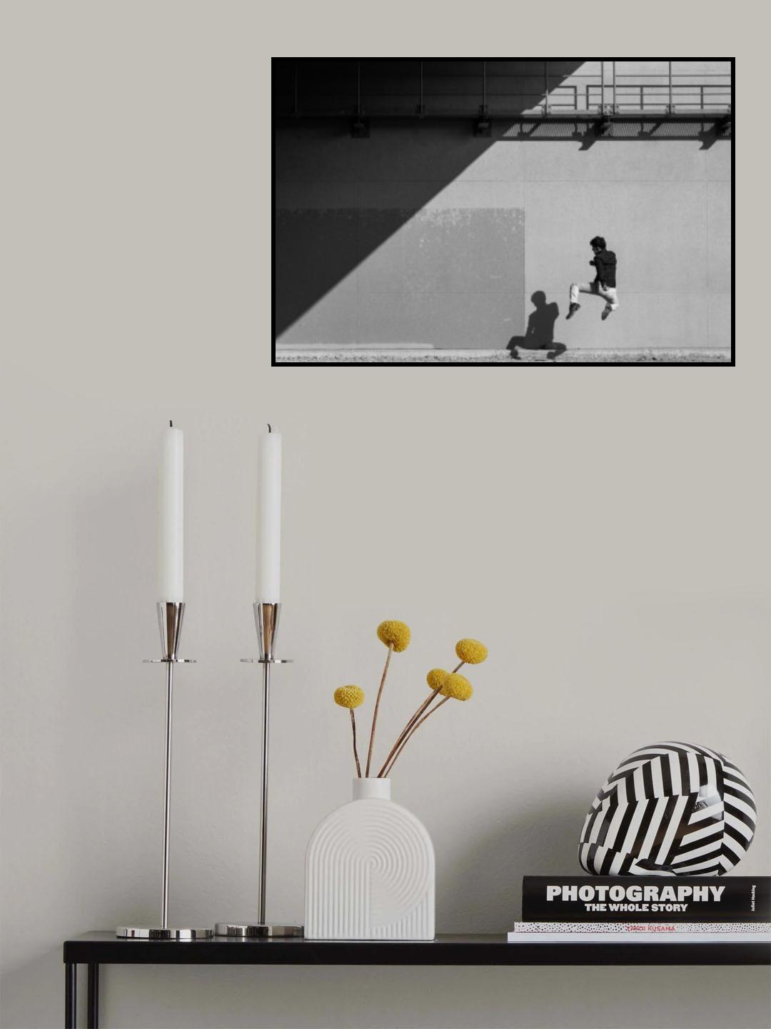 Higher than the shadow Poster och Canvastavla