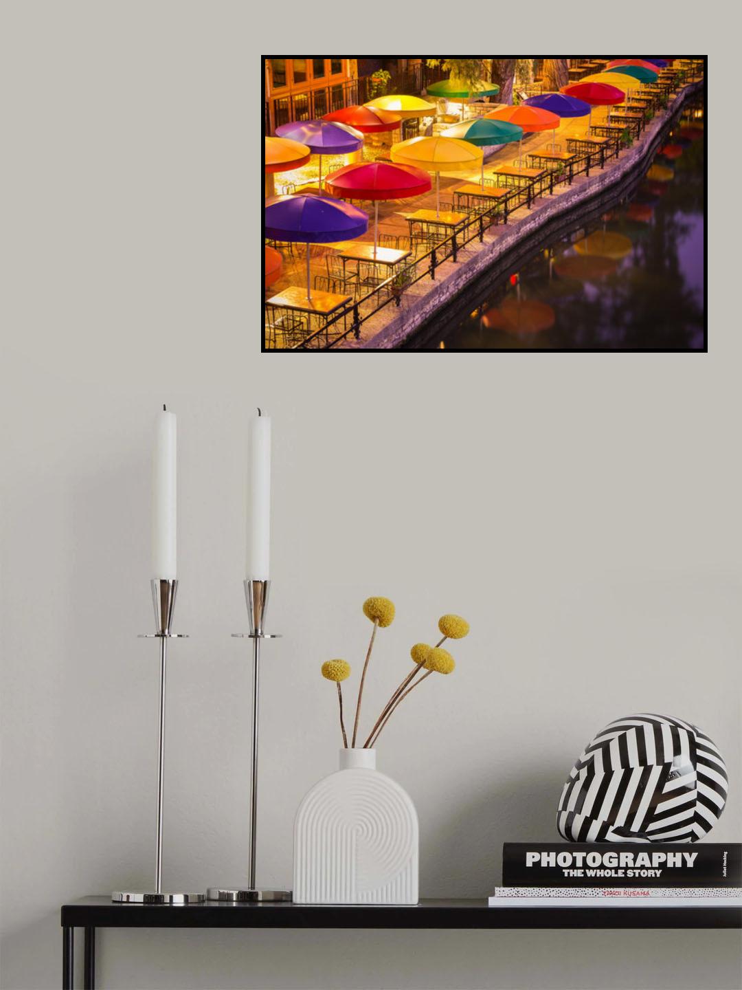 San Antonio River Walk Poster och Canvastavla
